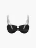 Contrast Underwire Bikini Set sold by COMMENSE