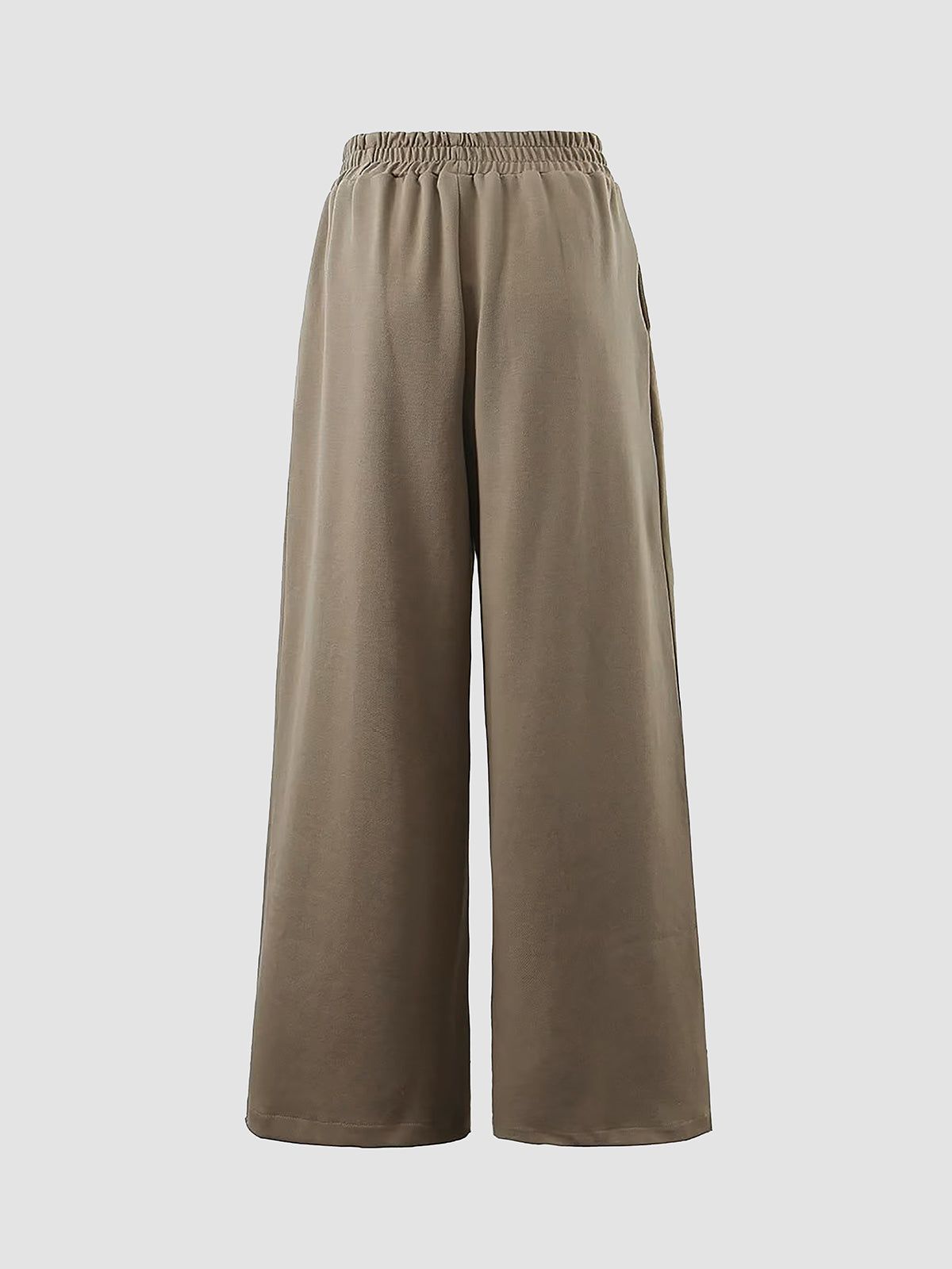 Solid Drawstring Baggy Sweatpants sold by COMMENSE product image thumbnail 6