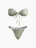 Print Strapless Bikini Set sold by COMMENSE