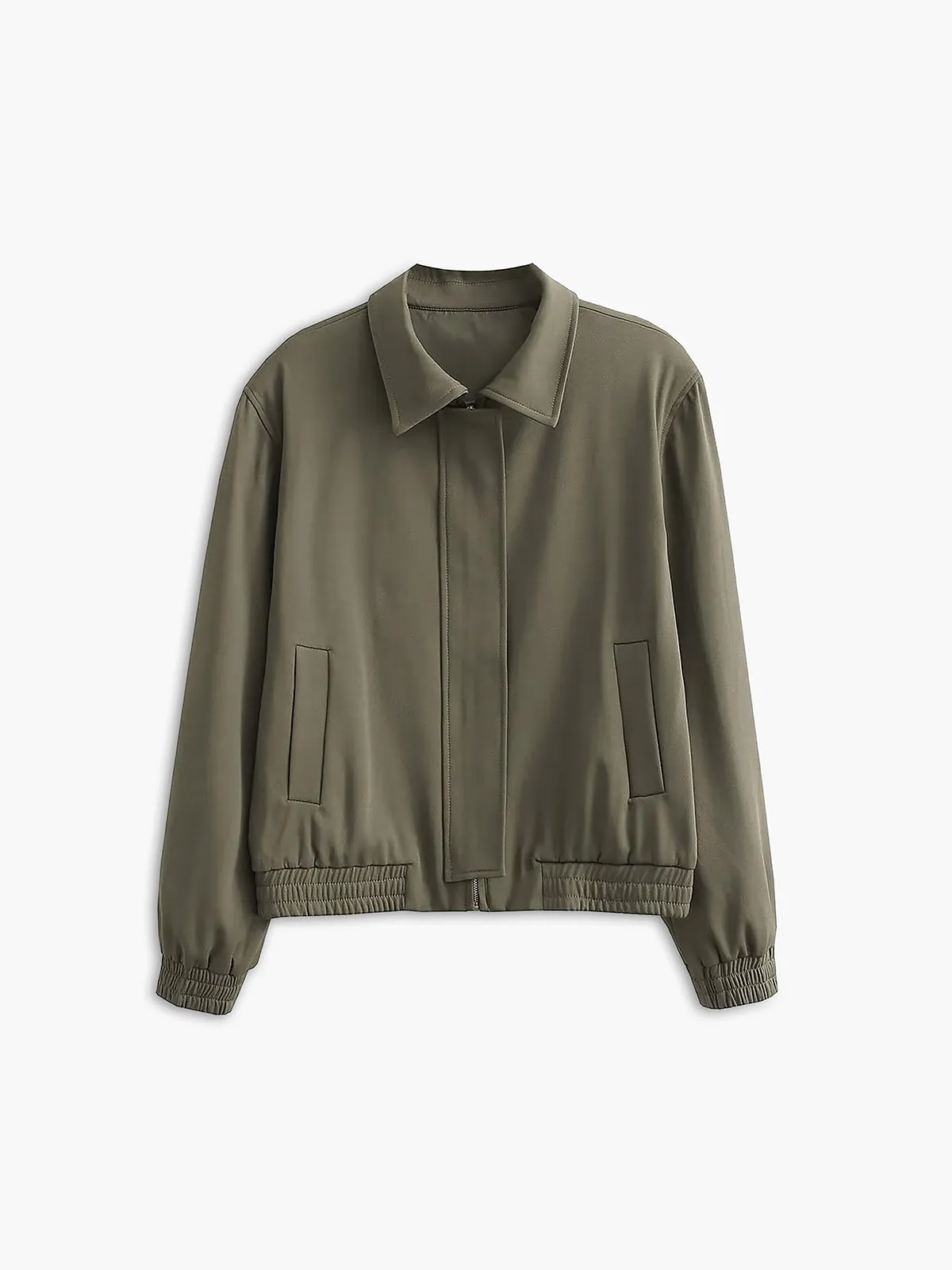 Effortless Bomber Jacket sold by COMMENSE product image thumbnail 4