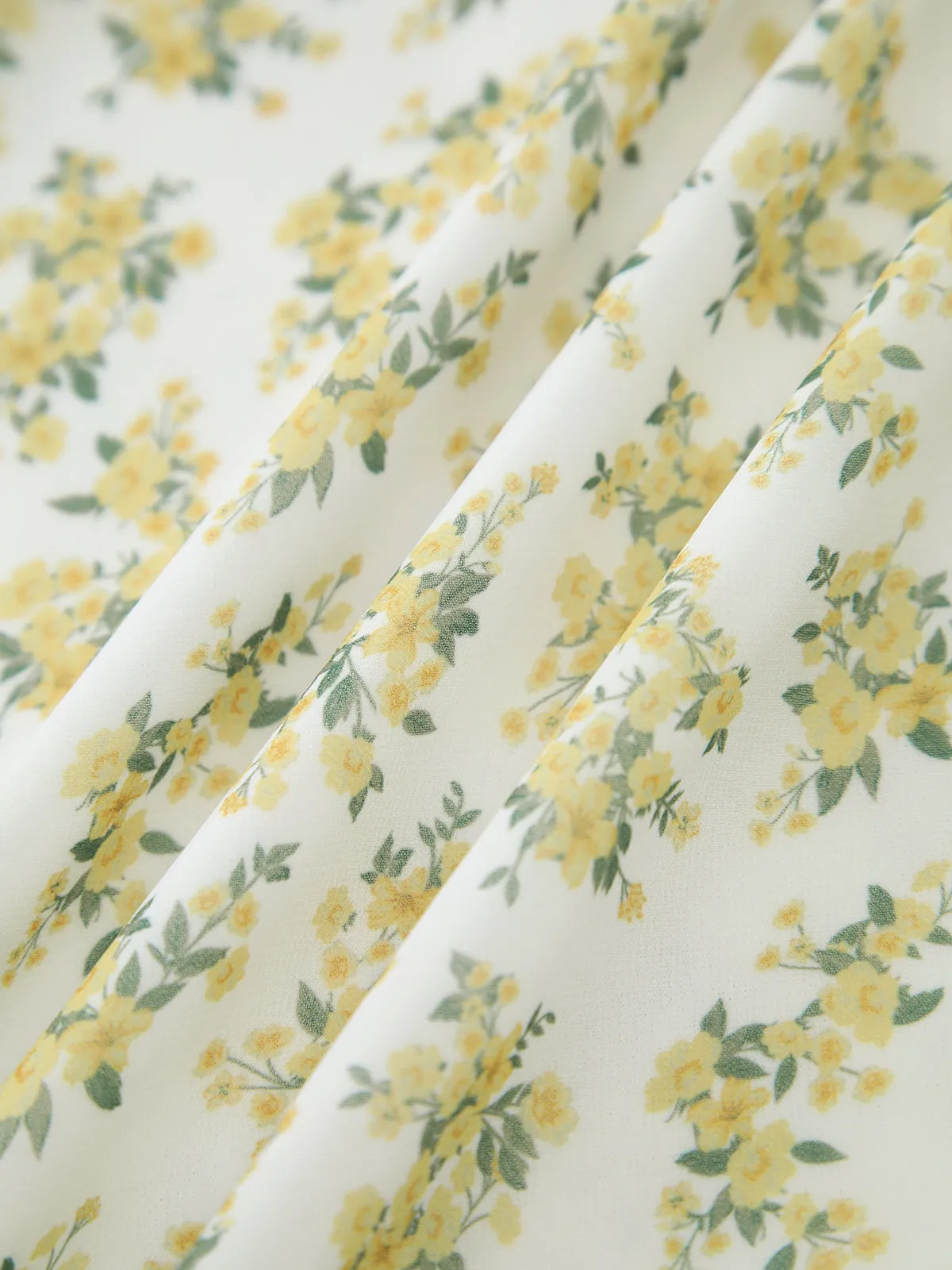 Boho Multi Floral Halter Midi Dress sold by COMMENSE product image thumbnail 4