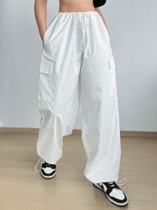 Street Cargo Parachute Pants sold by COMMENSE