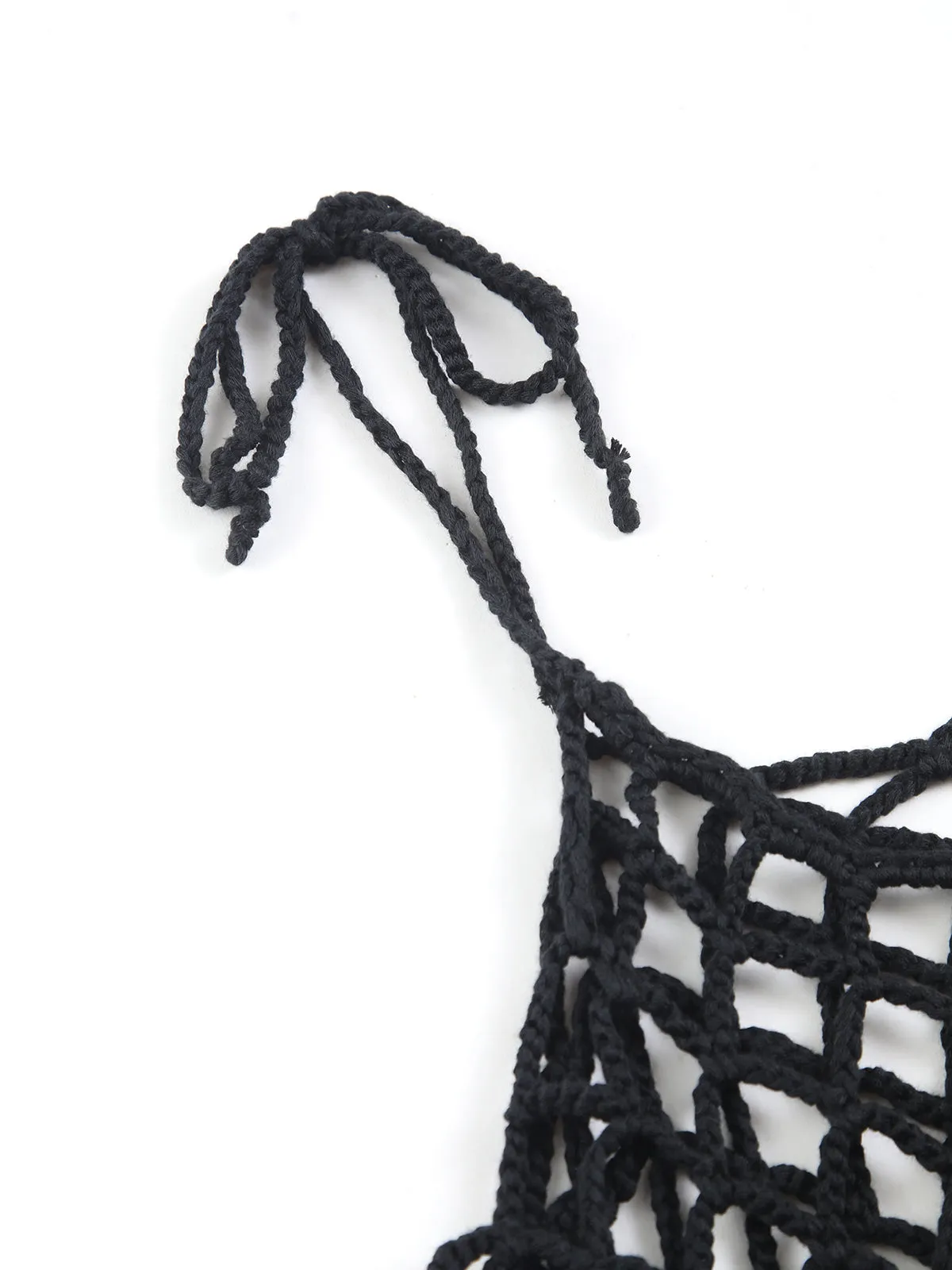 Crochet Tassel Cover Up Sweater Vest sold by COMMENSE product image thumbnail 3