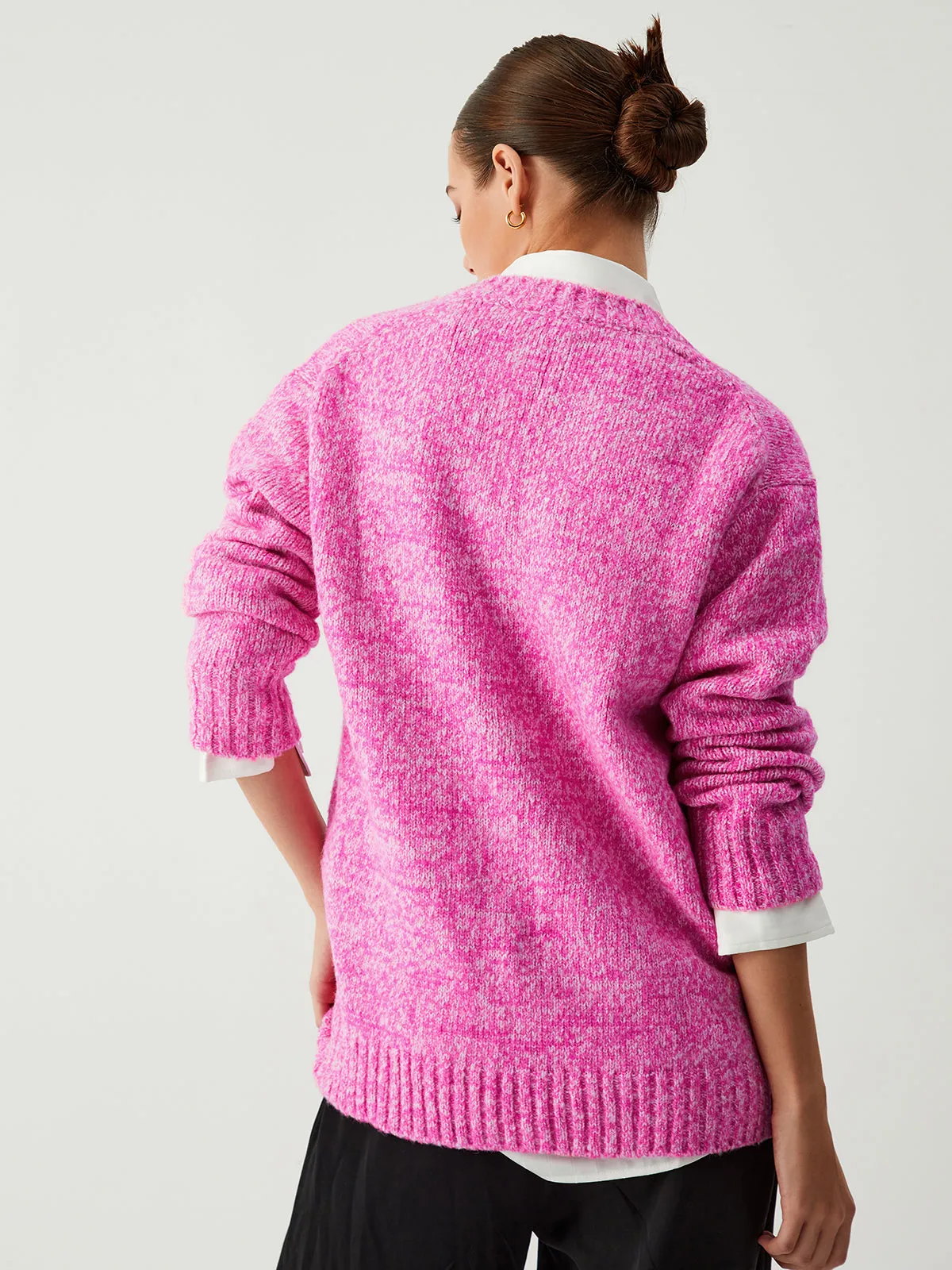Fell In Love Oversized Sweater sold by COMMENSE product image thumbnail 5