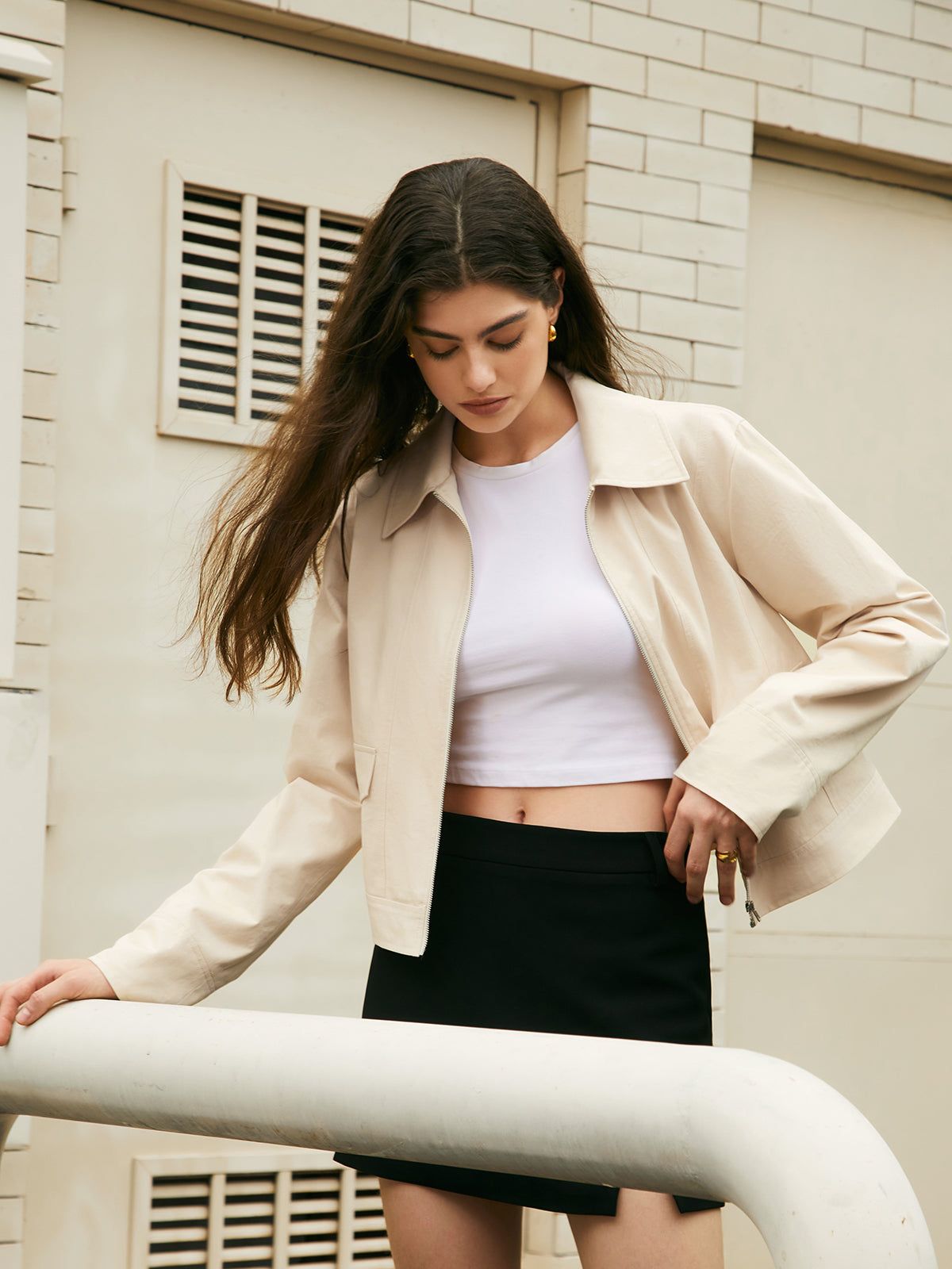 Out East Bomber Jacket sold by COMMENSE product image thumbnail 5