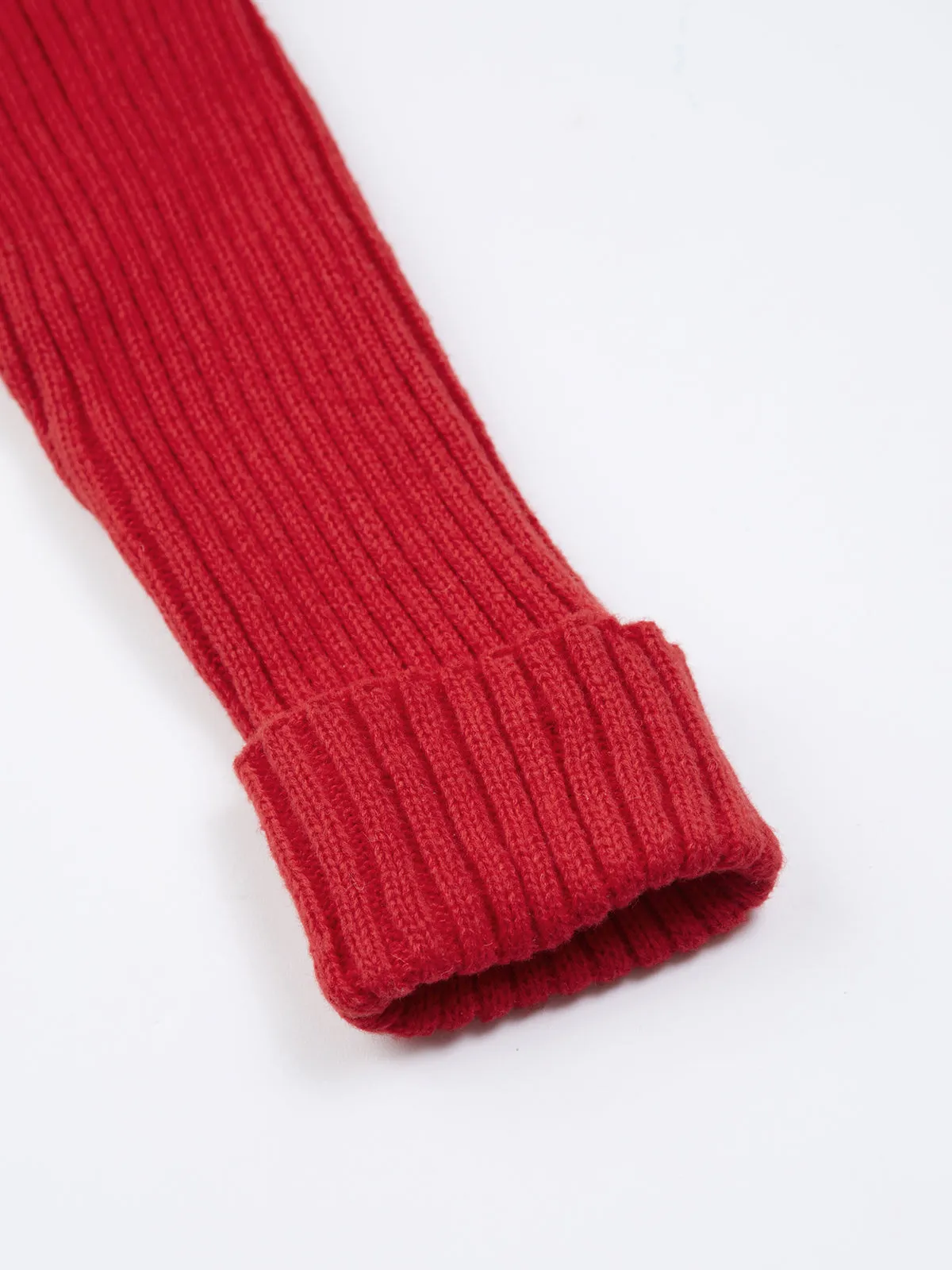 Mistletoe Rib Mock Neck Sweater sold by COMMENSE product image thumbnail 3