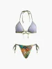Printed Adjustable Bikini Set sold by COMMENSE