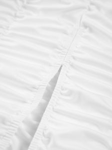 Rosette Ruffle Ruched Long Dress sold by COMMENSE