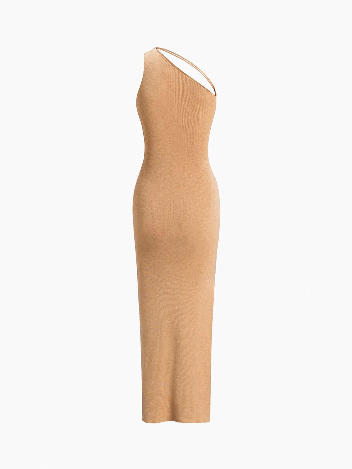 One Strap Slit Long Dress sold by COMMENSE product image thumbnail 3