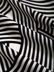 Criss Cross Stripe Cowl Neck Satin Tank Top sold by COMMENSE