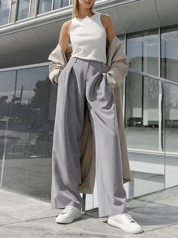 Lazy Lounge Wide Leg Pants sold by COMMENSE