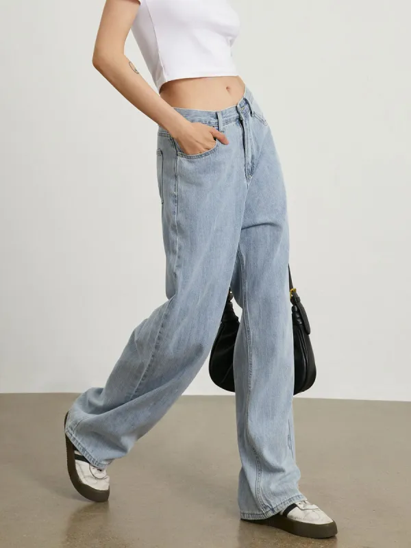 Soho Blue Denime Wide Leg Jeans sold by COMMENSE