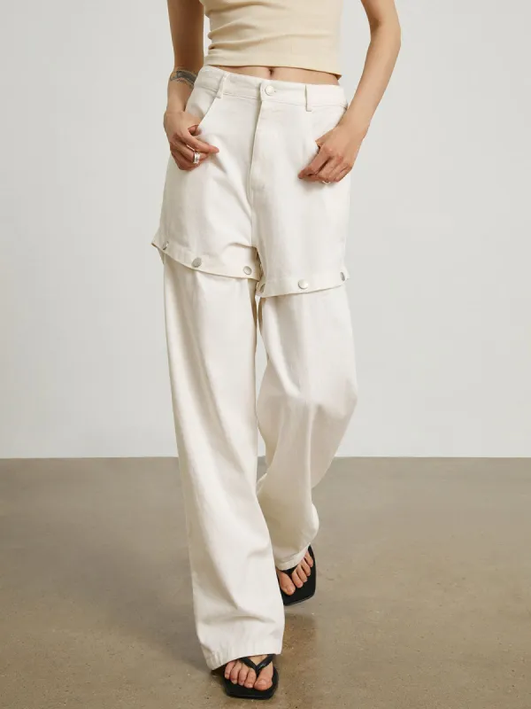 Utility Detachable Cargo Pants sold by COMMENSE