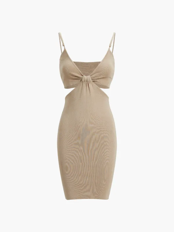 Tie The Knot Cutout Midi Dress sold by COMMENSE