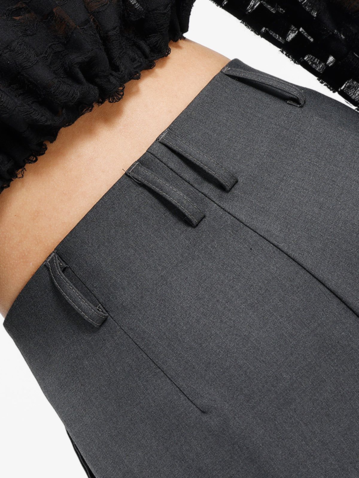 Wide Leg Pleated Draped Pants sold by COMMENSE product image thumbnail 5