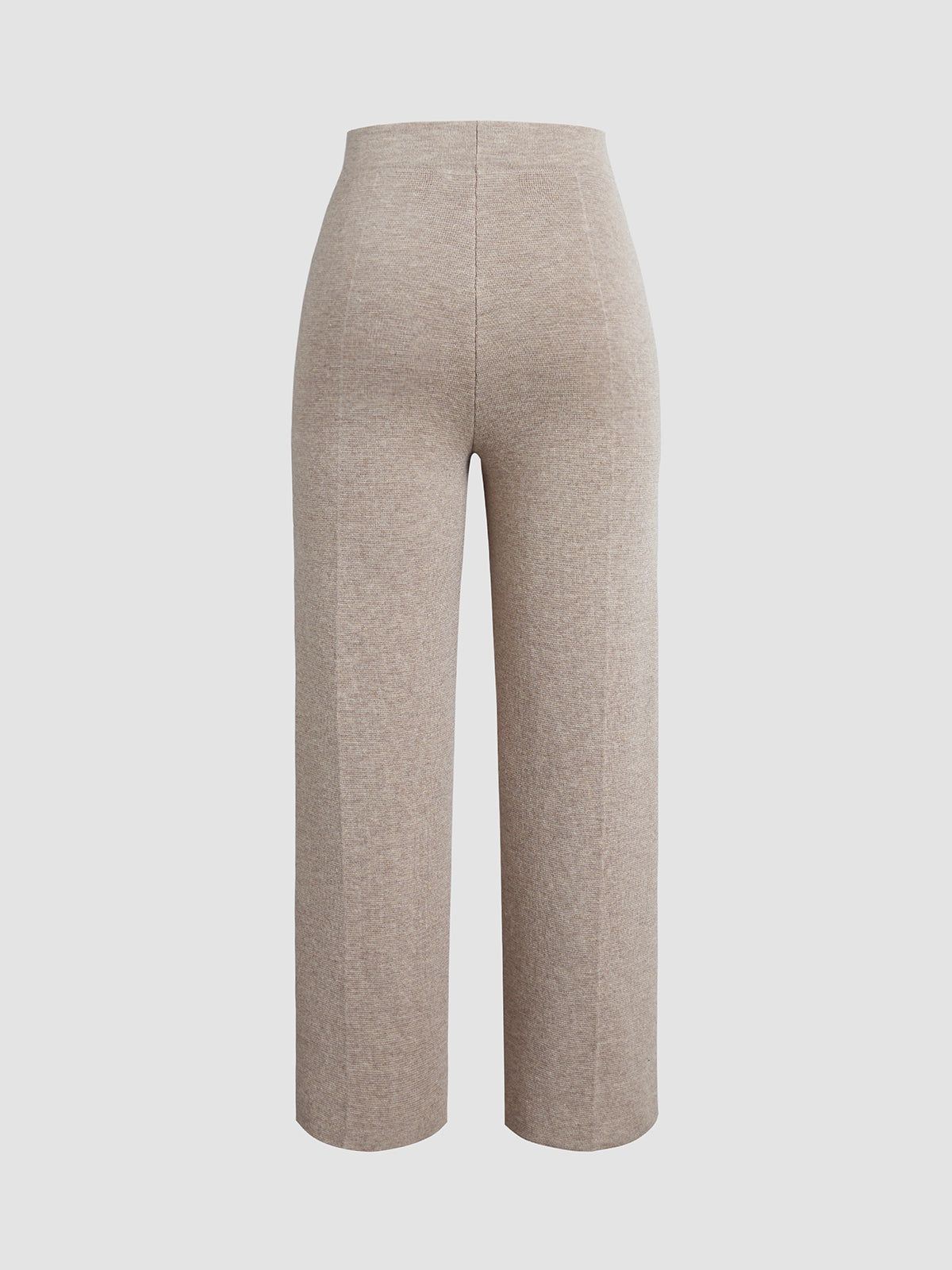 Leisurely Knit Straight Leg Pants sold by COMMENSE product image thumbnail 2