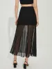 Elegant Knit Midi Skirt sold by COMMENSE