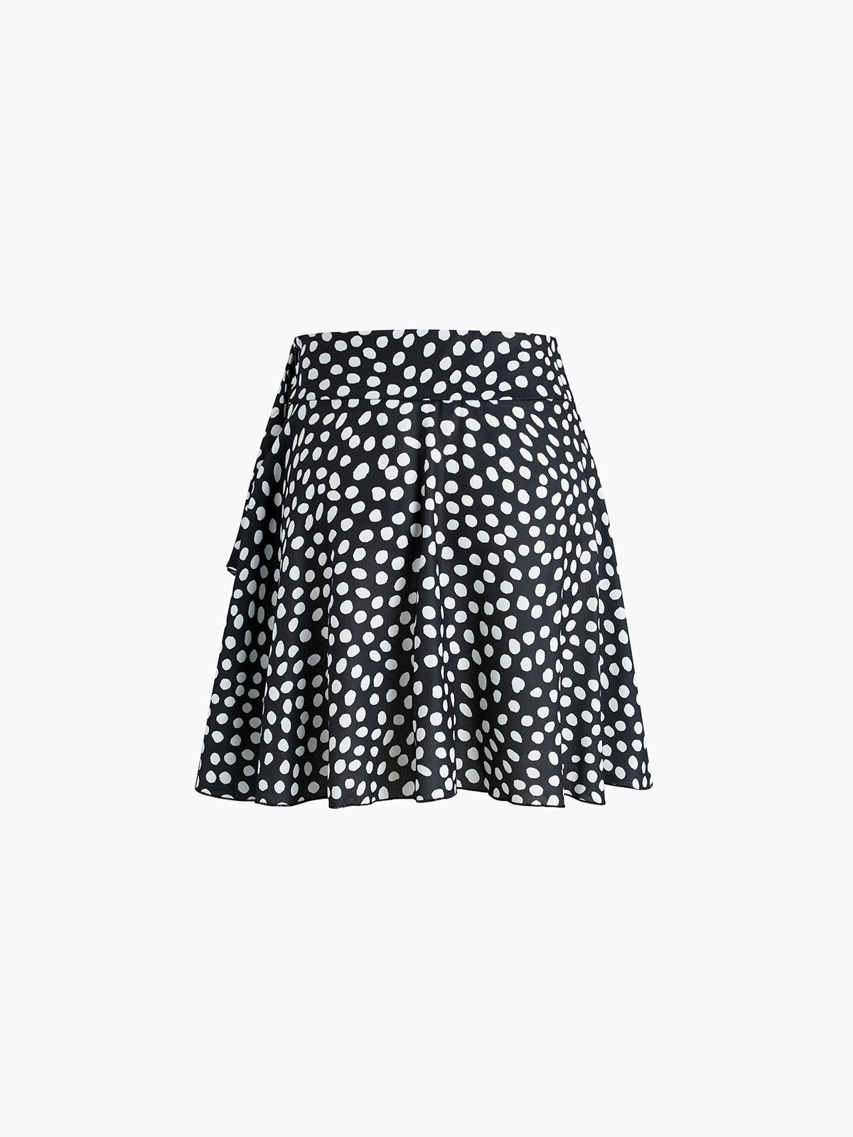 HOKUSPOKUS ■ Polka dot frill skirt MUSINSA | HOKUSPOKUS Polka dot frill skirt / Gray