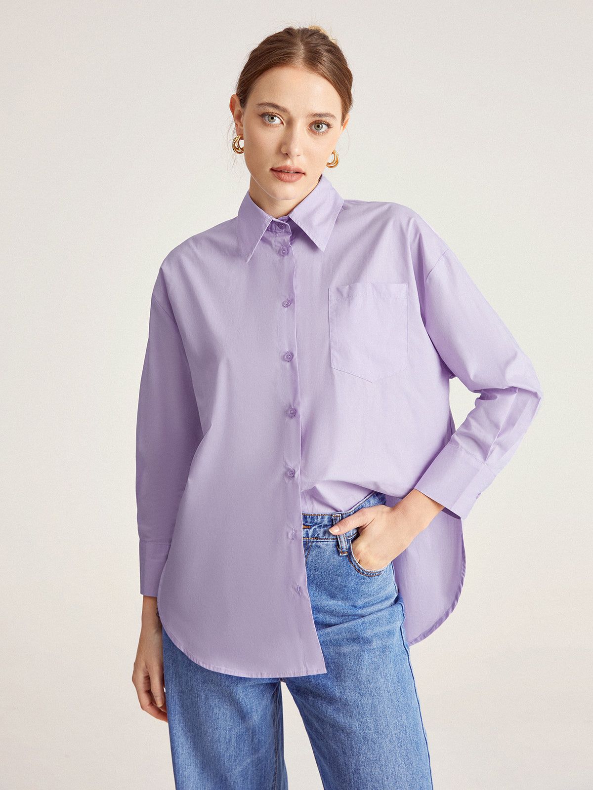 Lavender Clouds Shirt sold by COMMENSE