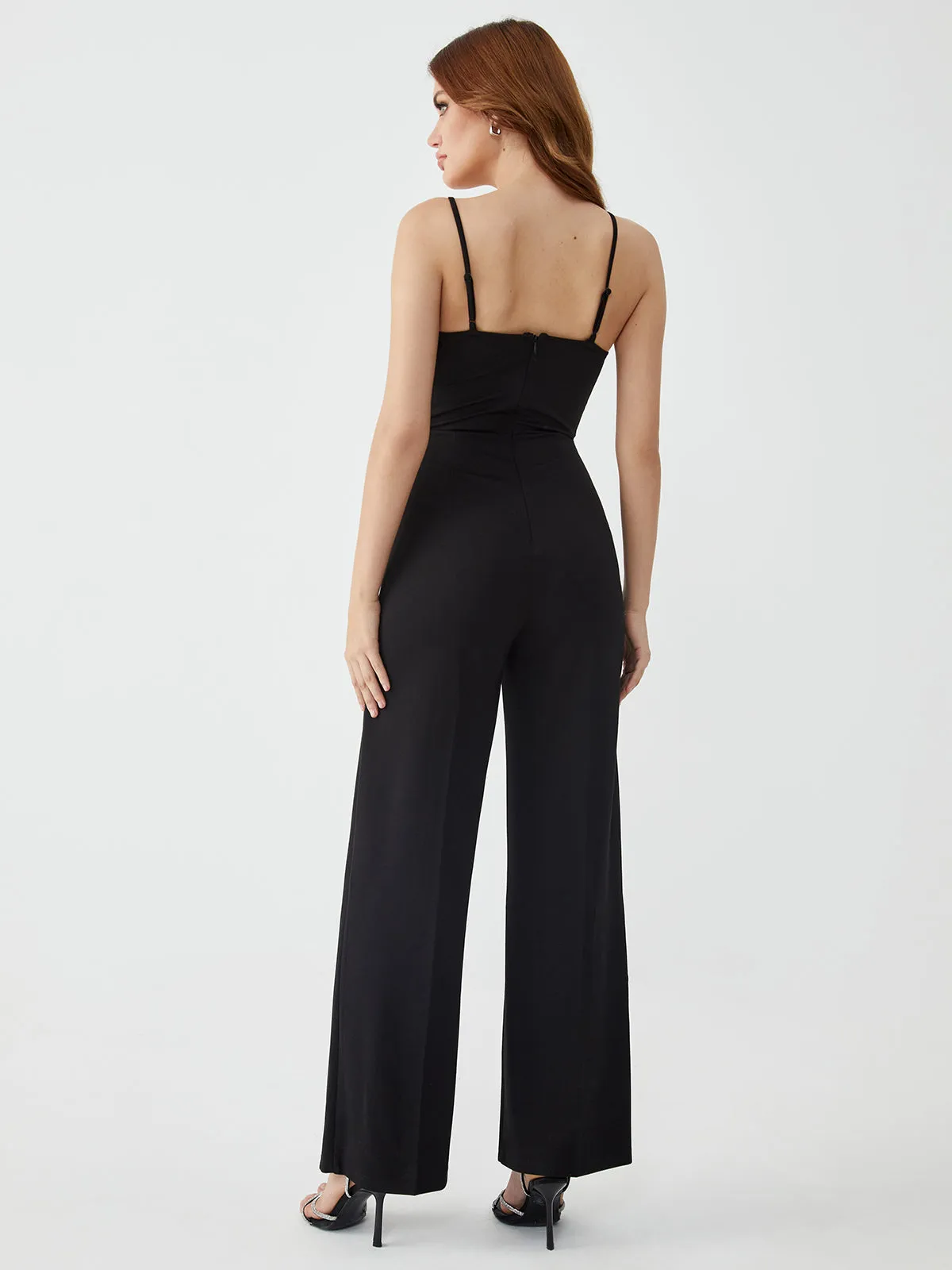 Corset Mesh Cami jumpsuit sold by COMMENSE product image thumbnail 4