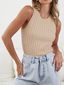 Utility Rib Tank Top sold by COMMENSE