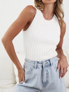 Utility Rib Tank Top sold by COMMENSE