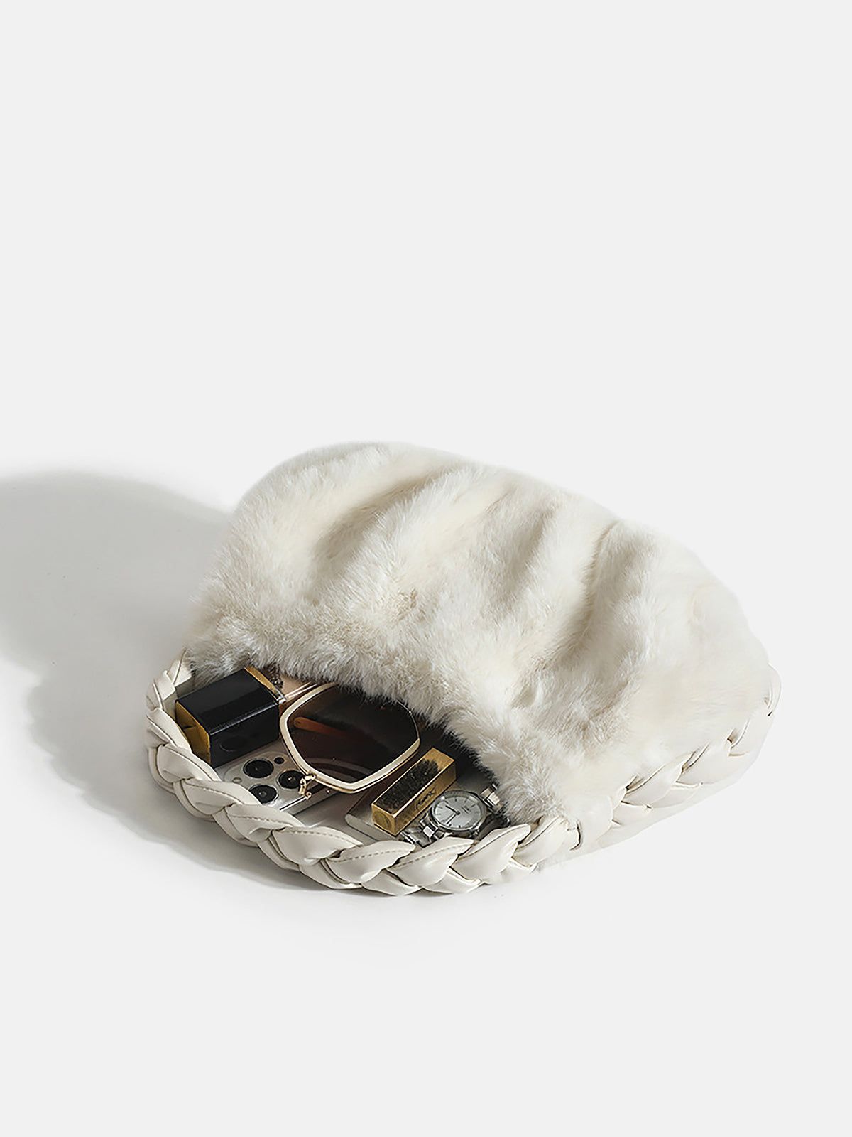 Furry Shoulder Bag sold by COMMENSE product image thumbnail 3