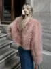 Winter Warm Faux Fur Fuzzy Coat sold by COMMENSE