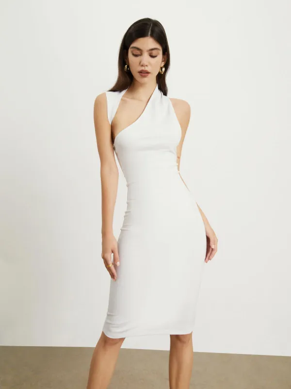 Cordelia Open Back Midi Dress sold by COMMENSE