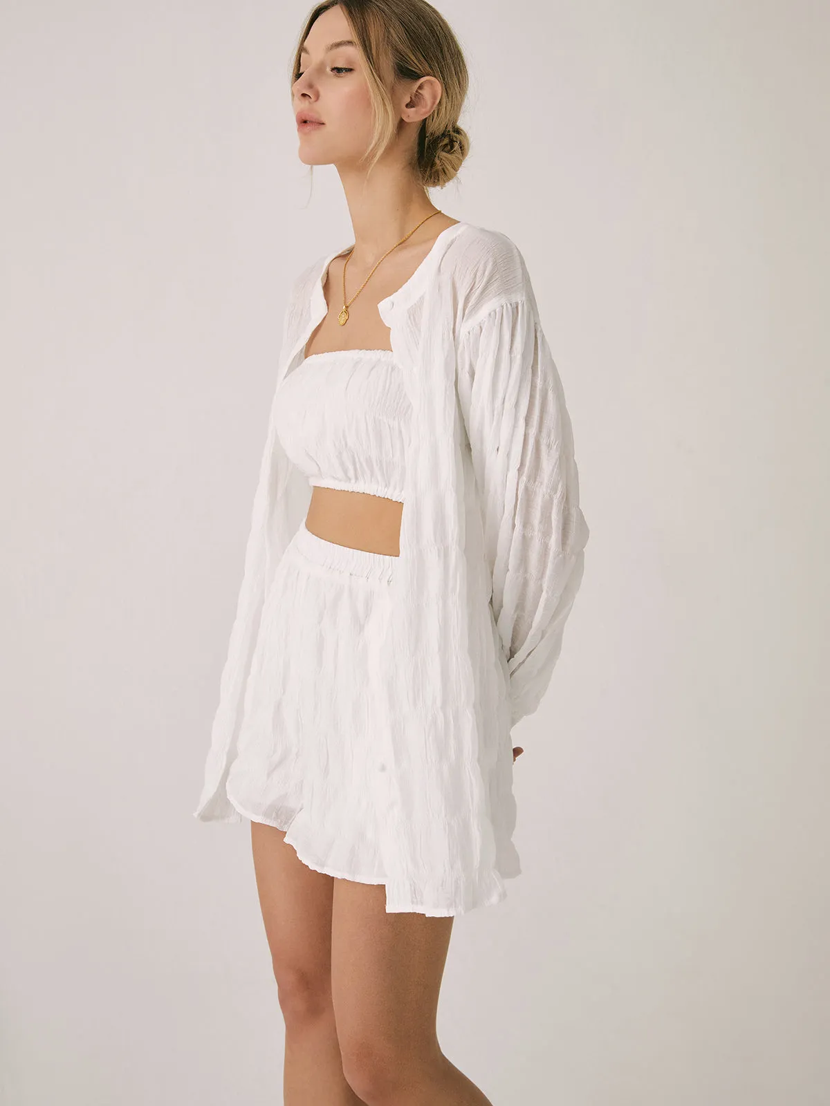 Breathable Three Piece Shorts Set sold by COMMENSE product image thumbnail 4