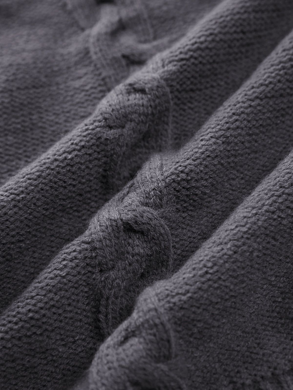 Vintage Castle Cable Knit Sweater sold by COMMENSE product image thumbnail 4