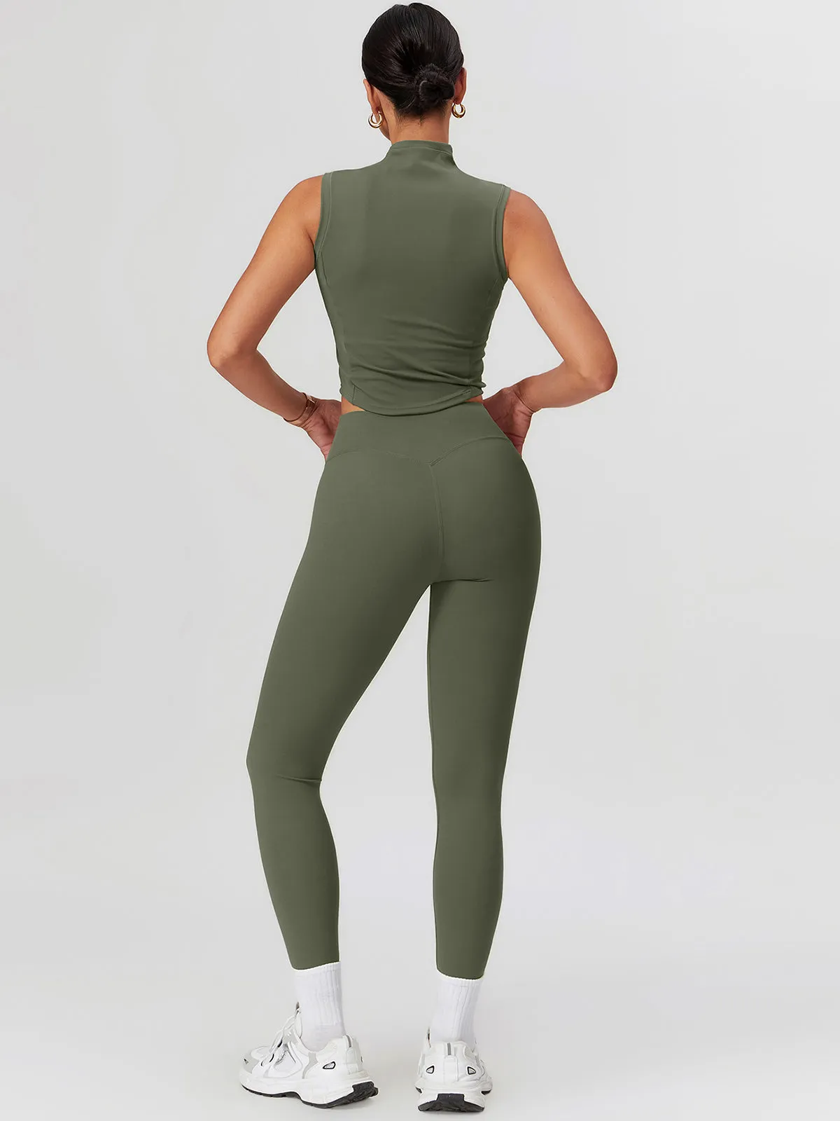 High-Waist Butt-Lifting Leggings sold by COMMENSE product image thumbnail 4