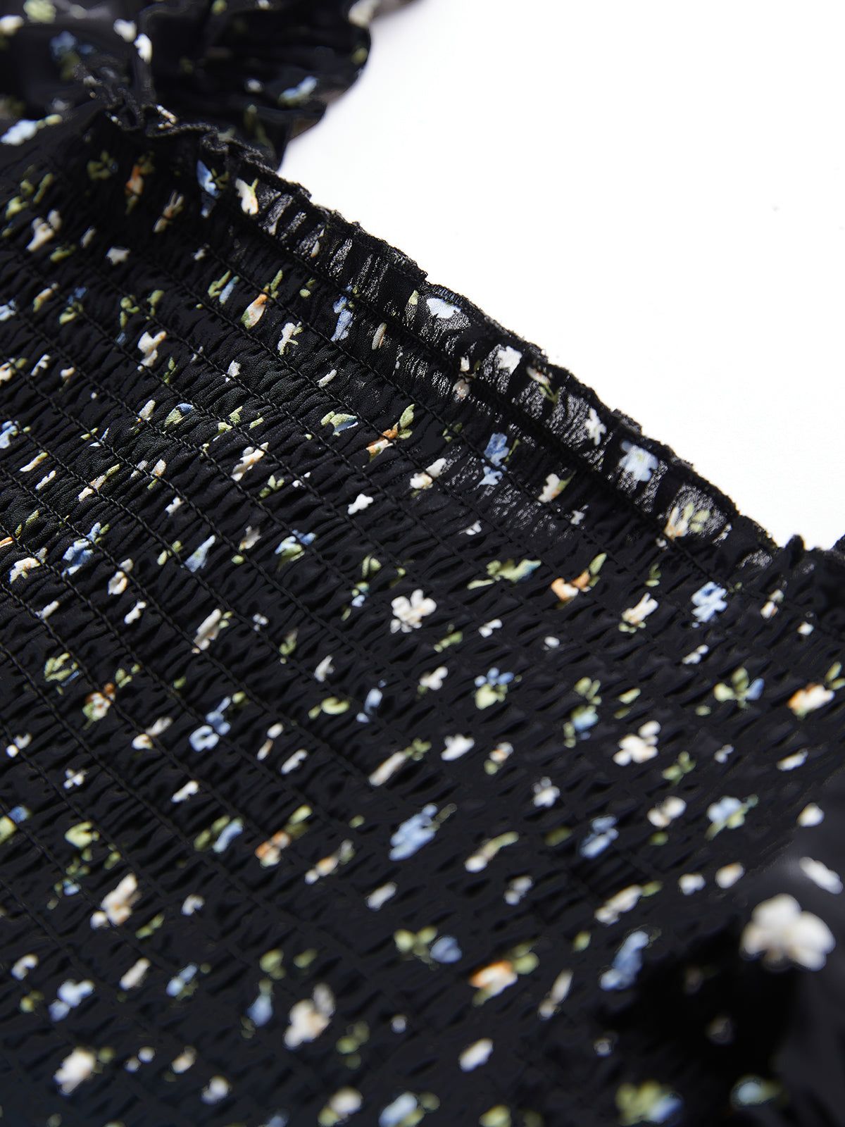 Botanical Puff Sleeve Shirt sold by COMMENSE product image thumbnail 4