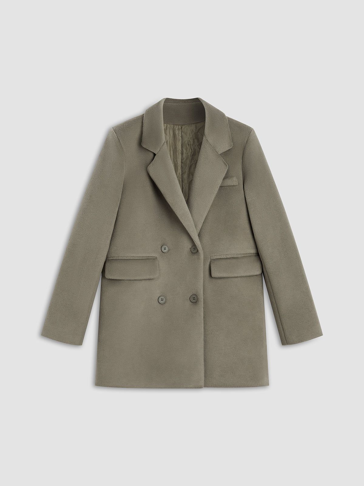 Suede Single Breasted Blazer sold by COMMENSE