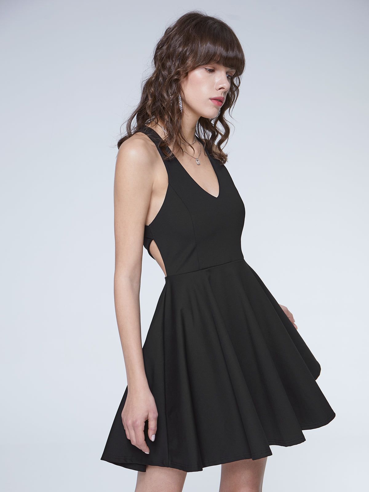 Back Strap Casual Dress sold by COMMENSE product image thumbnail 5