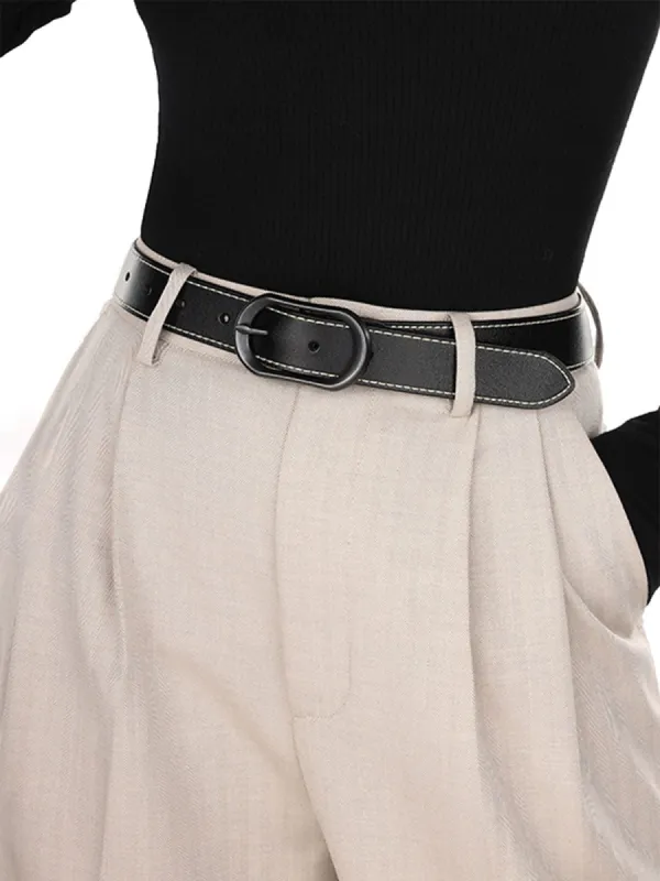 Ivy Leather Belt sold by COMMENSE