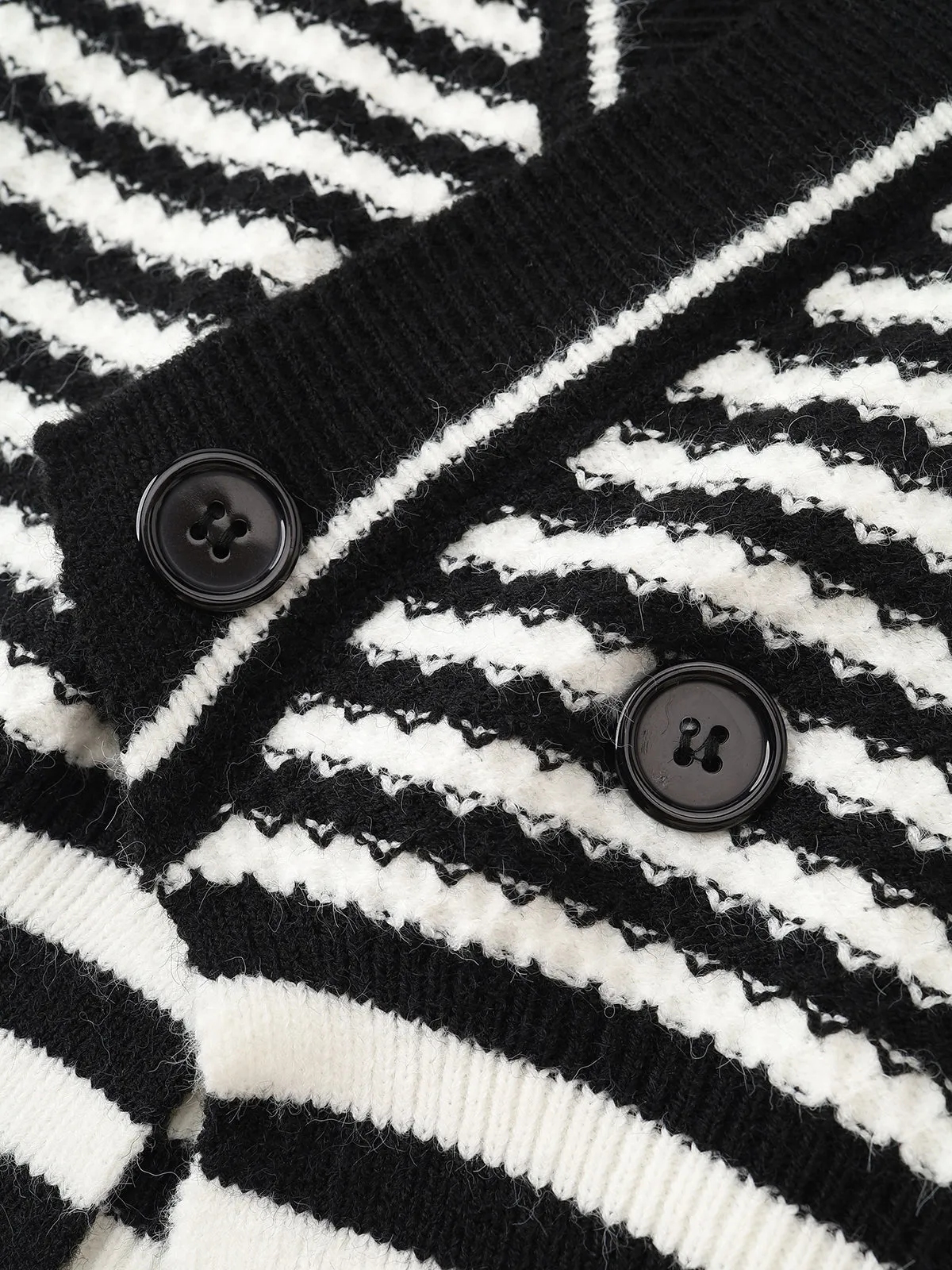 Stripe Wrap Sweater Vest sold by COMMENSE product image thumbnail 2