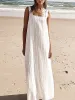 Striped Cami Long Dress sold by COMMENSE