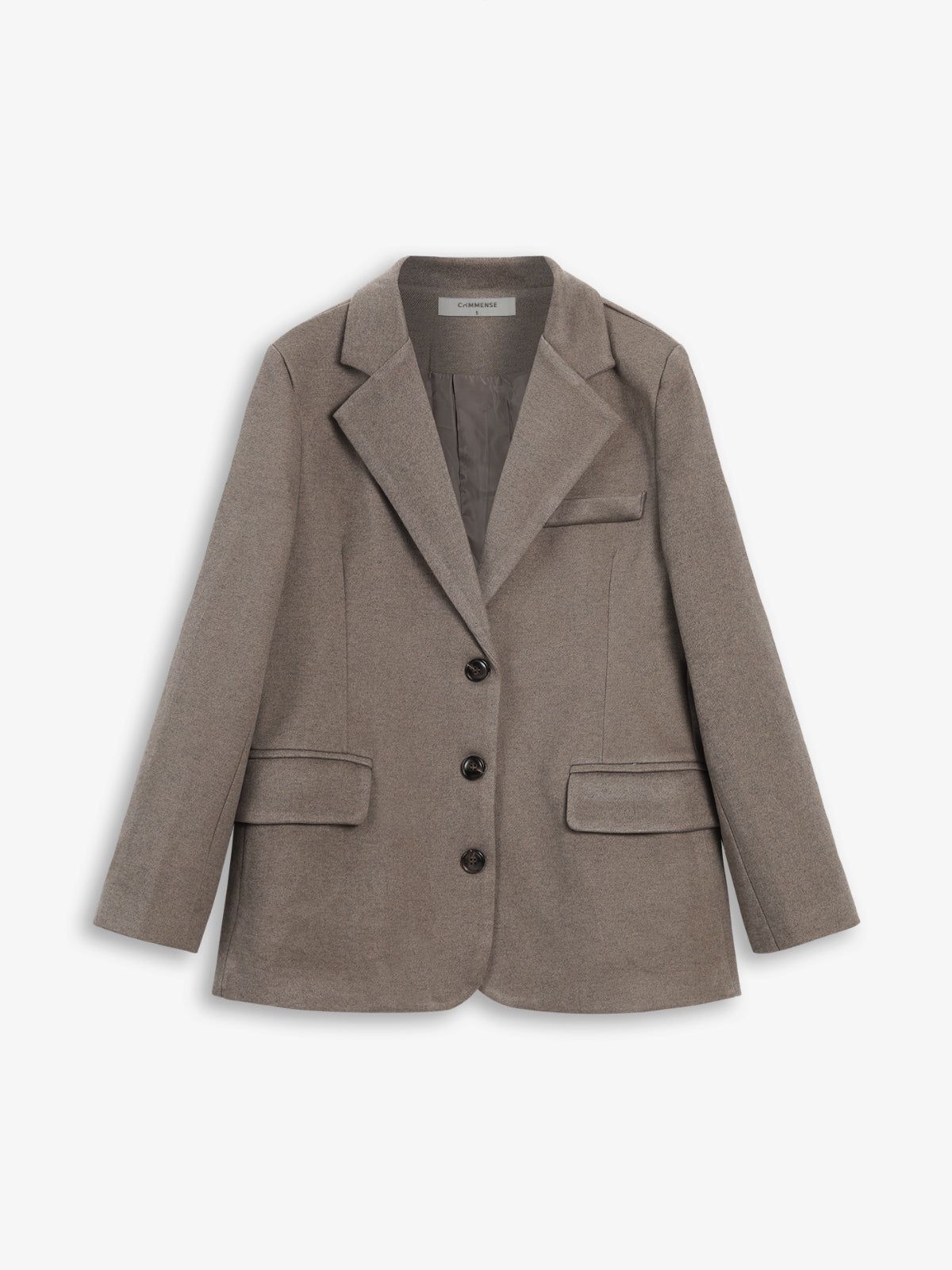 Open Collar Single Breasted Blazer sold by COMMENSE