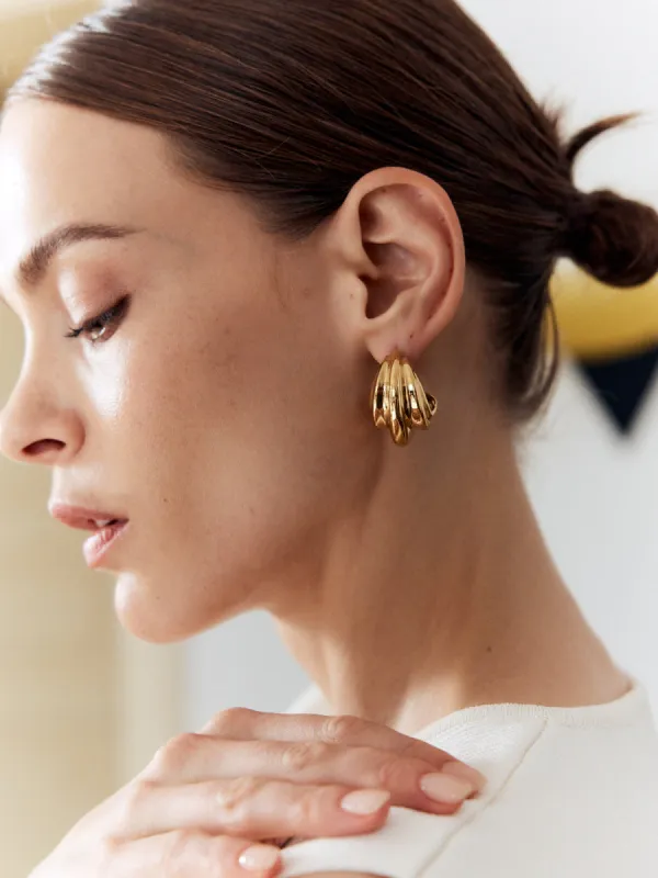 Elegant Snail Style Earrings sold by COMMENSE