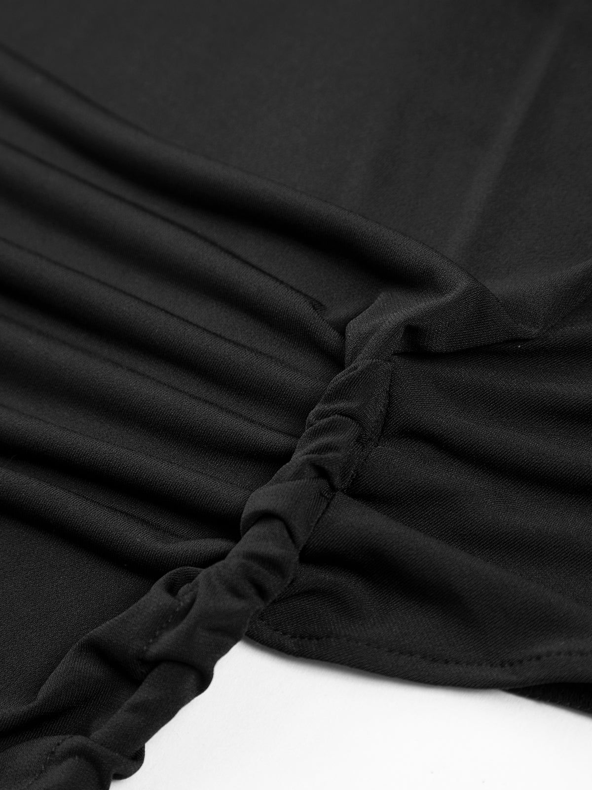 Twisted Ruched Cutout Bodysuit sold by COMMENSE product image thumbnail 3