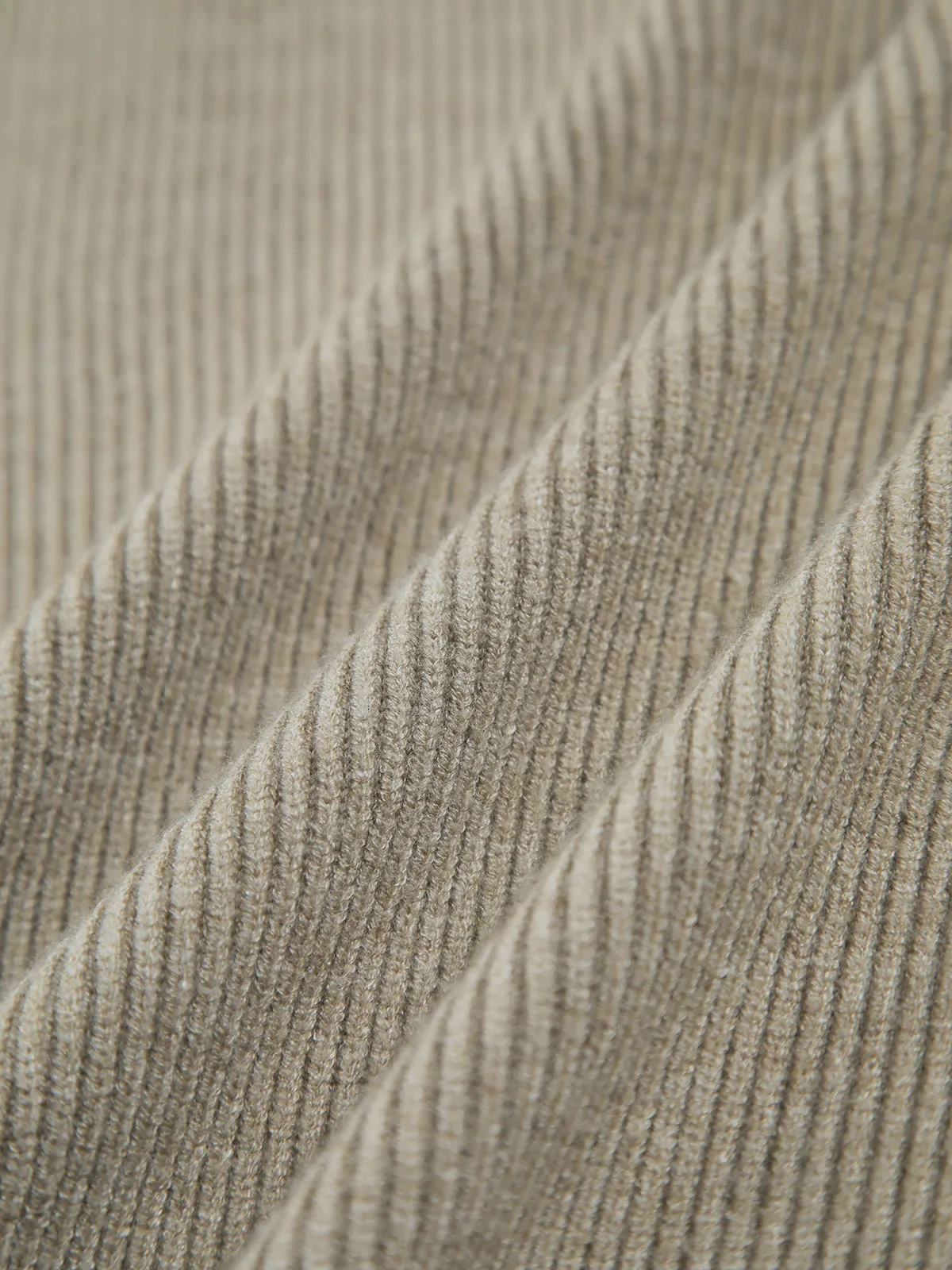 Off Shoulder Overfold Ribbed Knit Sweater sold by COMMENSE product image thumbnail 4