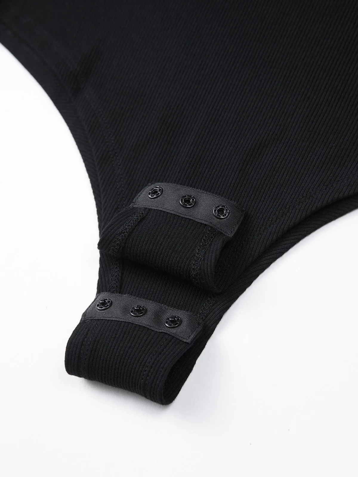 Solid V-Neck Bodysuit sold by COMMENSE product image thumbnail 4