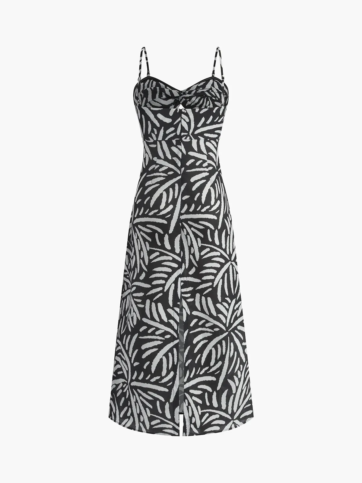 Print Twist Cami Long Dress sold by COMMENSE product image thumbnail 2