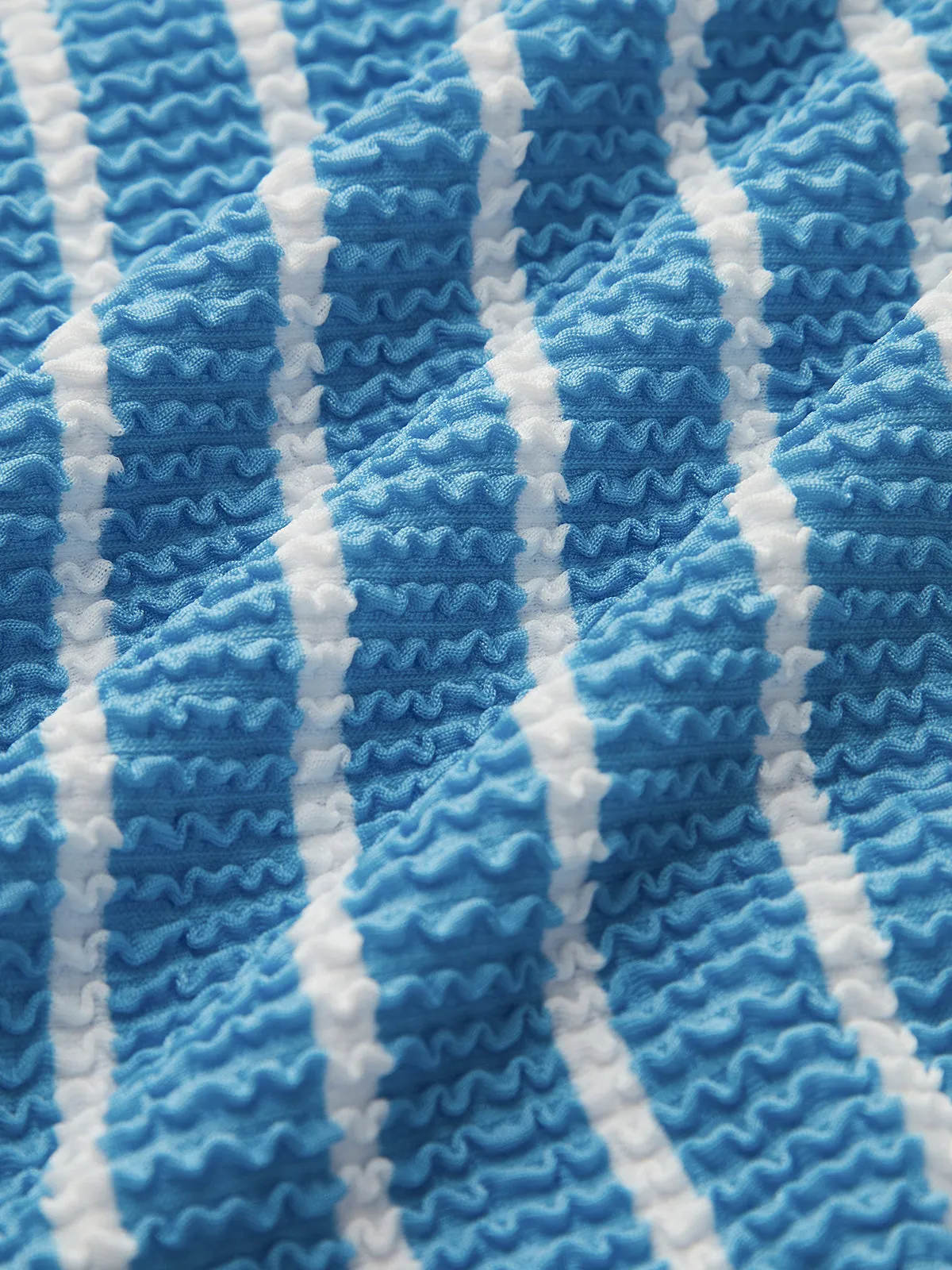 Halter Stripe Bikini Set sold by COMMENSE product image thumbnail 4