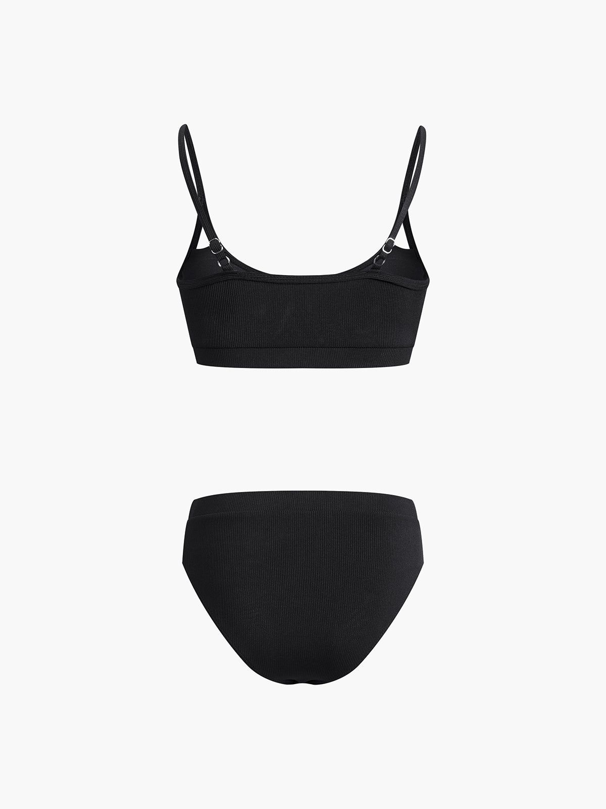 Adjustable Strap Two Piece Bikini Bathing Suit sold by COMMENSE product image thumbnail 2