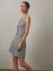 Effortlessly Pleated Sleeveless Sweater Vest sold by COMMENSE