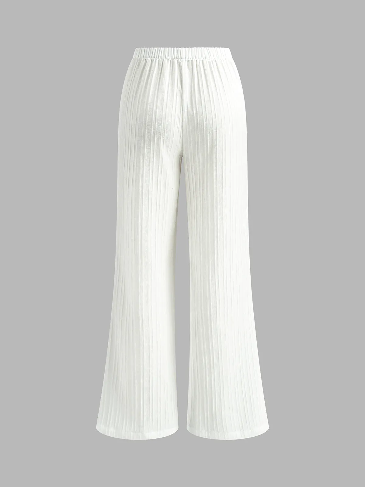 Stand Collar Bishop Sleeve Pants Set sold by COMMENSE product image thumbnail 5