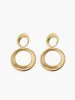 Vintage Round  Bold Pendant Earrings sold by COMMENSE