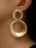 Vintage Round  Bold Pendant Earrings sold by COMMENSE